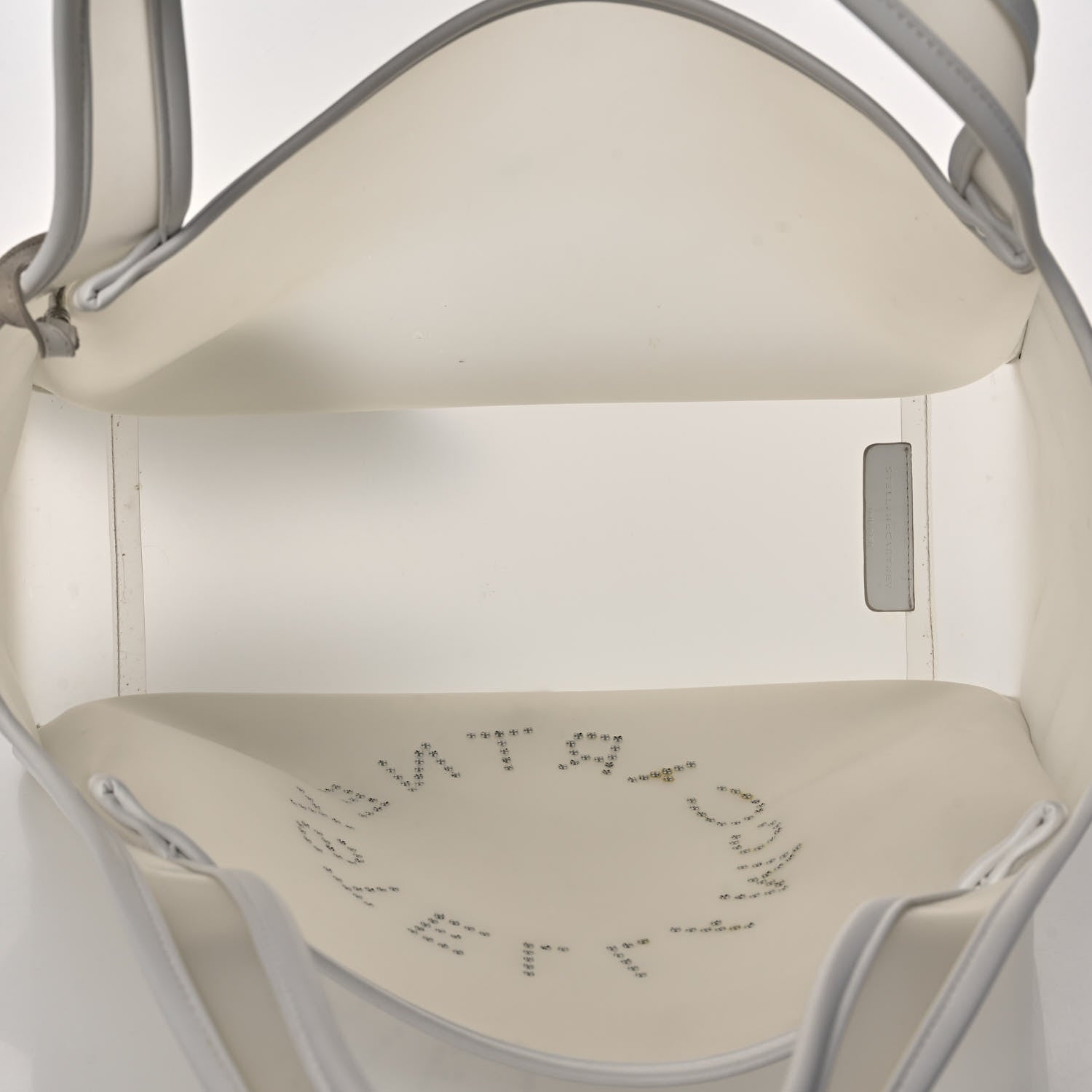 Stella McCartney PVC Logo Tote White 5 of 17