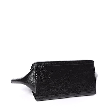 Celine Shiny Goatskin Small Trapeze Black 4 of 10