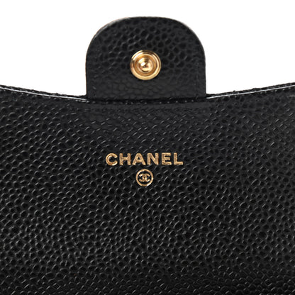 Chanel Caviar Quilted Flap Card Holder Black 6 of 8