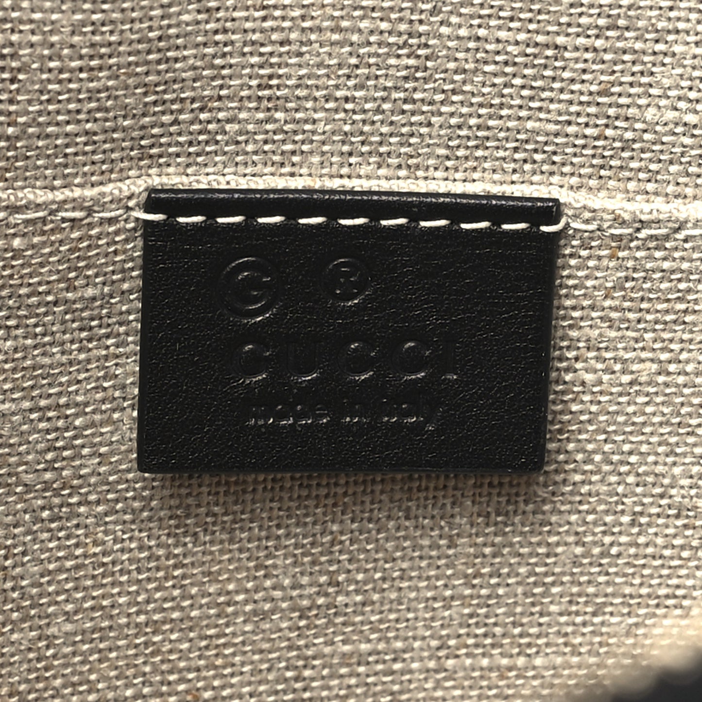 Microguccissima Mini Dome Bag Black