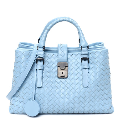Bottega Veneta Light Calf Intrecciato Small Roma Topazio 1 of 12