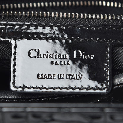 Christian Dior Patent Cannage Medium Lady Dior Black 10 of 12