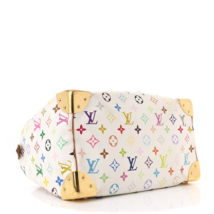 Louis Vuitton Monogram Multicolor Speedy 30 White 4 of 10