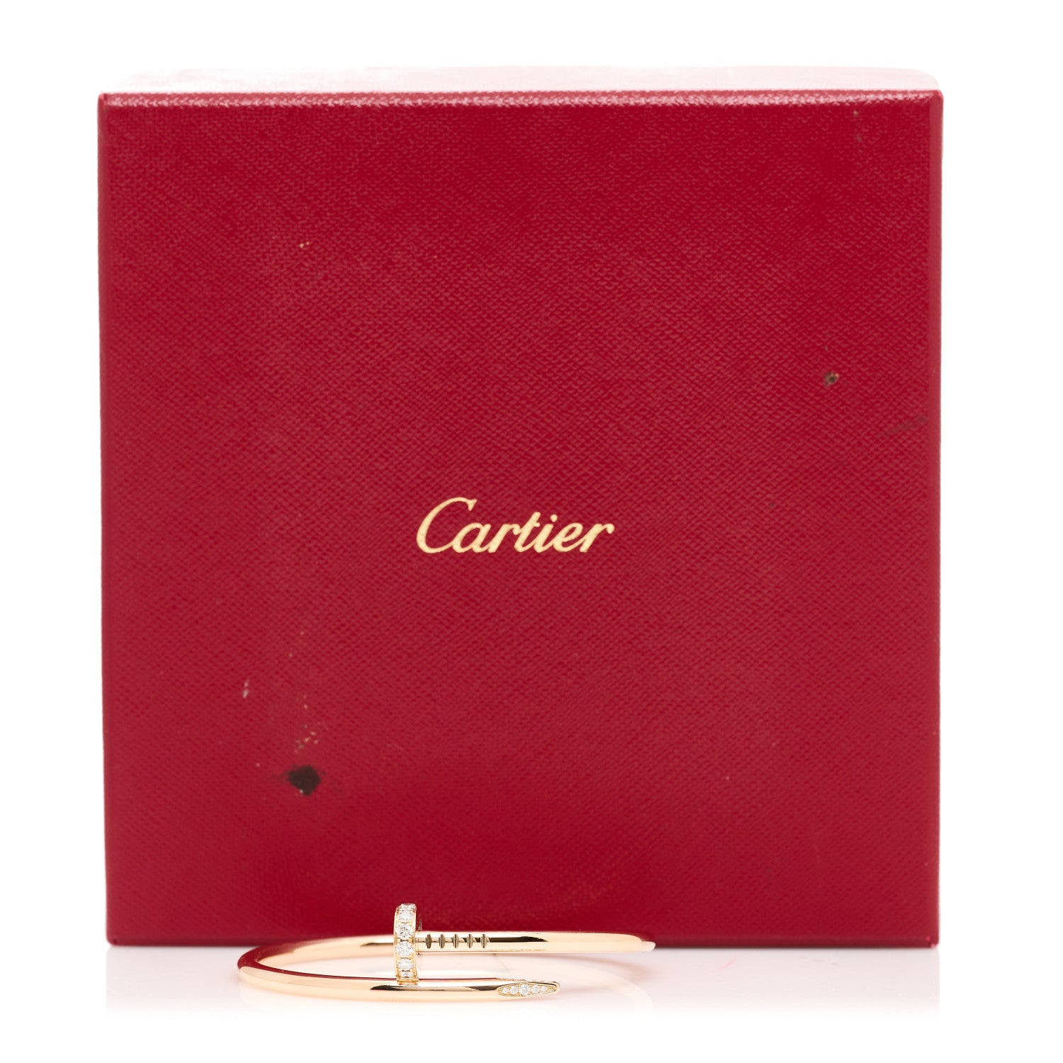 Cartier 18K Pink Gold Diamond Juste Un Clou Bracelet 16 4 of 4