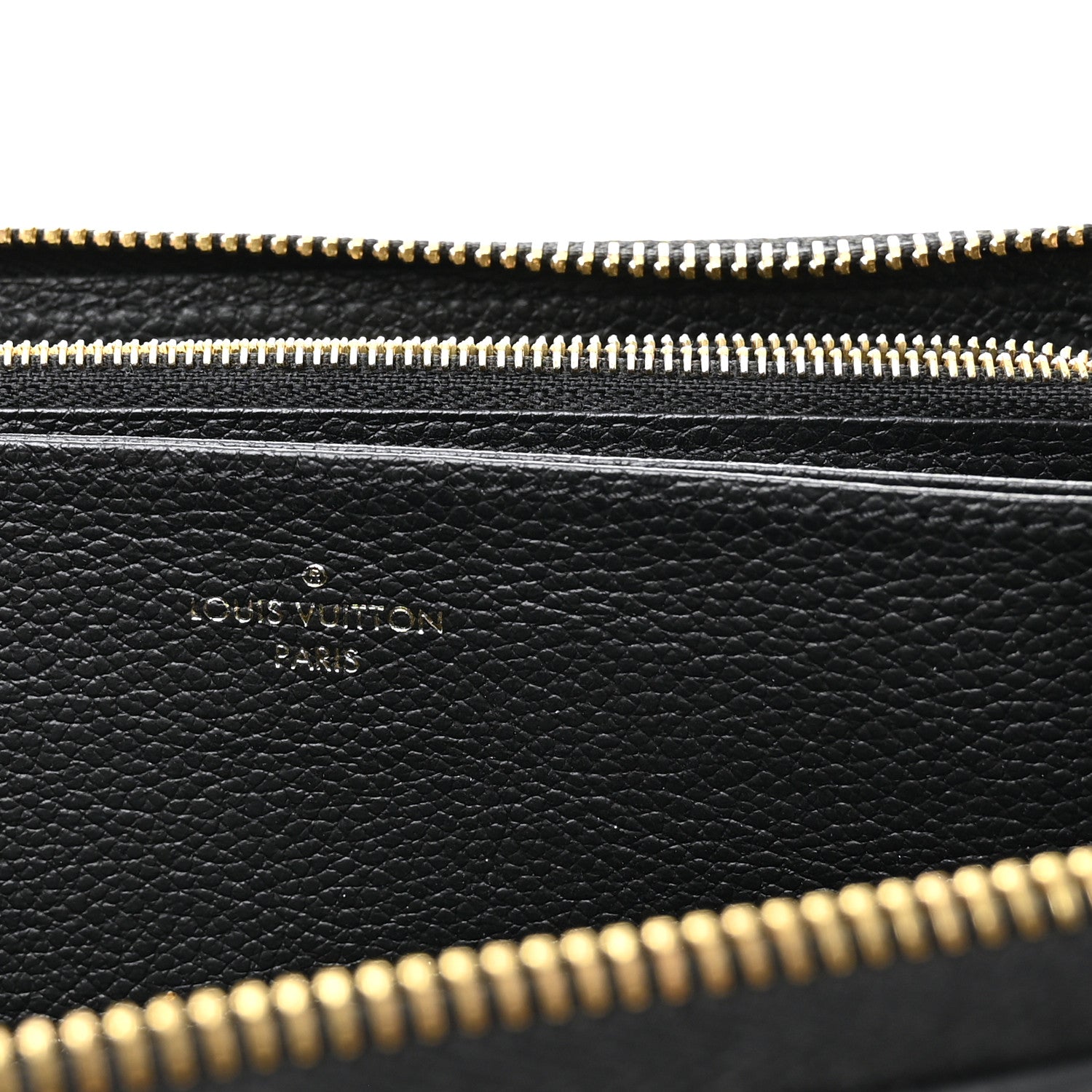 Louis Vuitton Empreinte Zippy Wallet Black 6 of 9