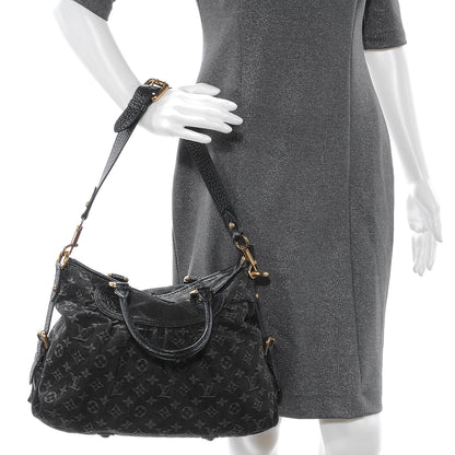 Louis Vuitton Denim Neo Cabby MM 2 of 7