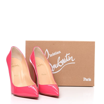 Christian Louboutin Patent Pigalle Follies 100 Pumps 39 Pinky 8 of 8
