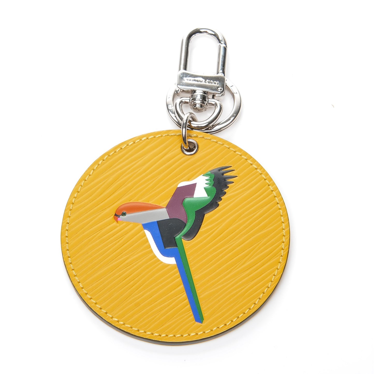 Epi Early Bird Bag Charm Jonquille
