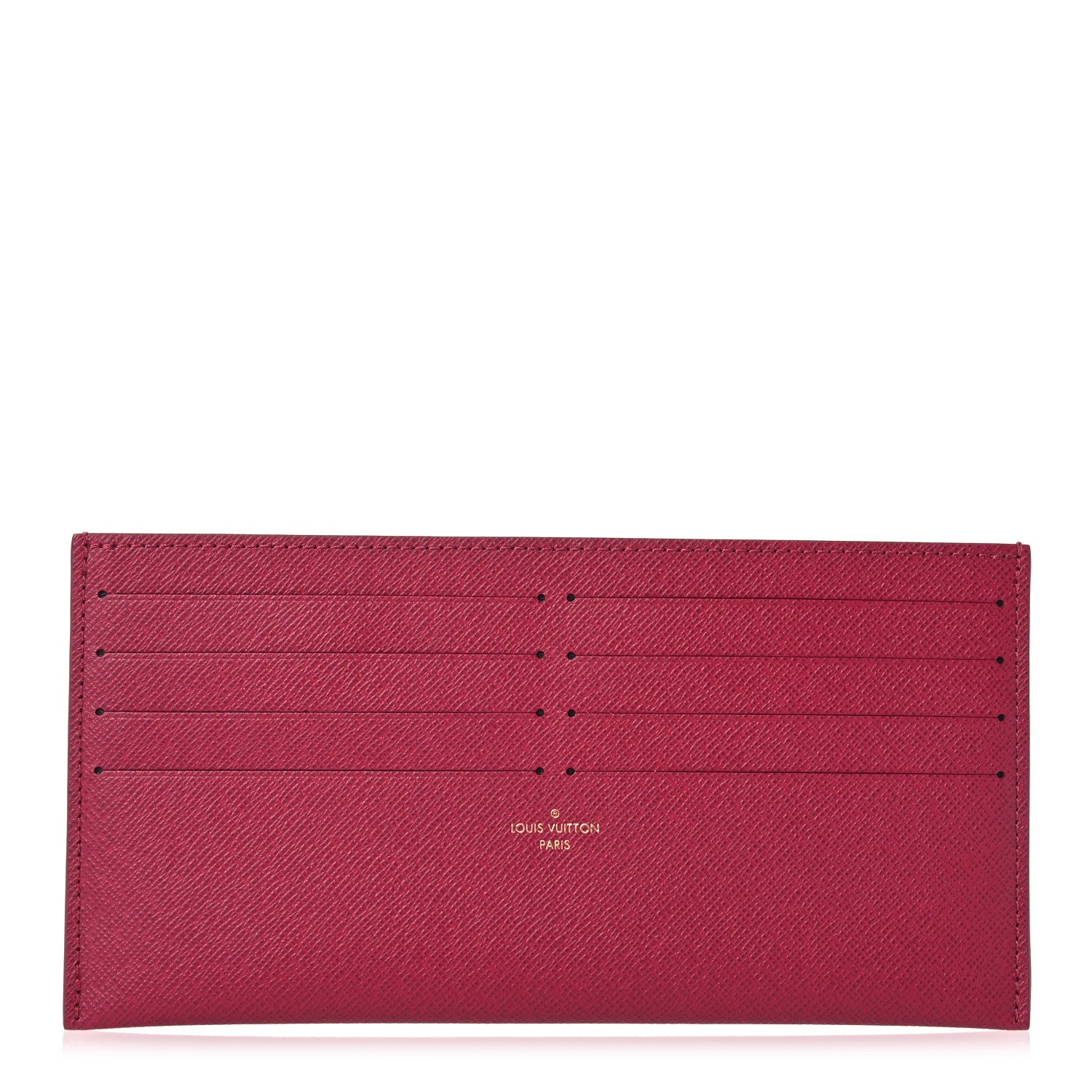 Louis Vuitton Calfskin Felicie Card Holder Insert Fuchsia 1 of 6