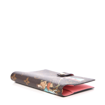 Louis Vuitton Monogram Illustre Small Ring Agenda Rose 3 of 5