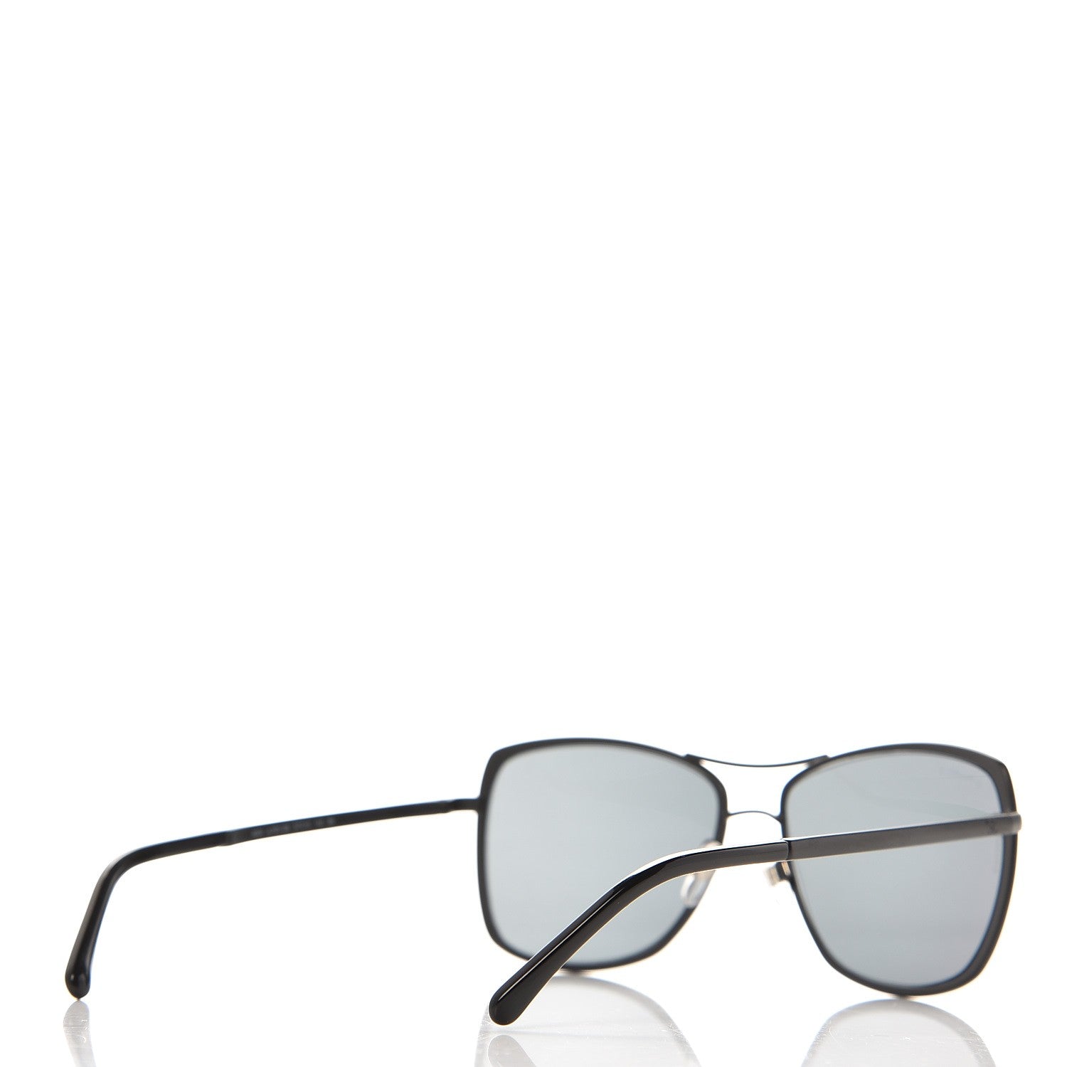 Chanel Metal Pilot Summer Sunglasses 4224 Black 4 of 11