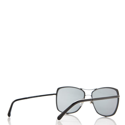 Chanel Metal Pilot Summer Sunglasses 4224 Black 4 of 11