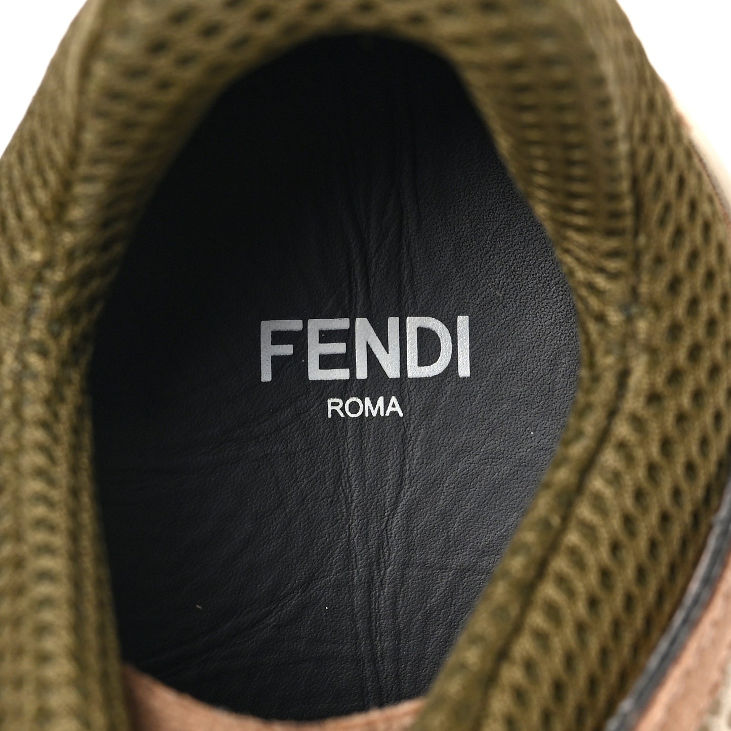 Suede Mesh Womens FFluid Low Top Sneakers 36 Macaron Martora Skin