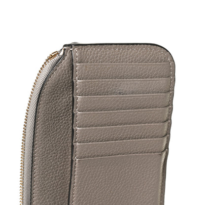 Chloe Grained Calfskin Purse Wallet Motty Grey 7 of 9