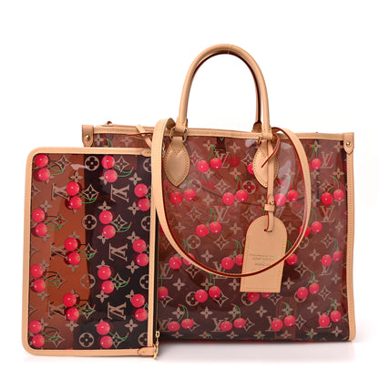 Louis Vuitton LV X TM Crystal Monogram Cerises Onthego GM 3 of 12