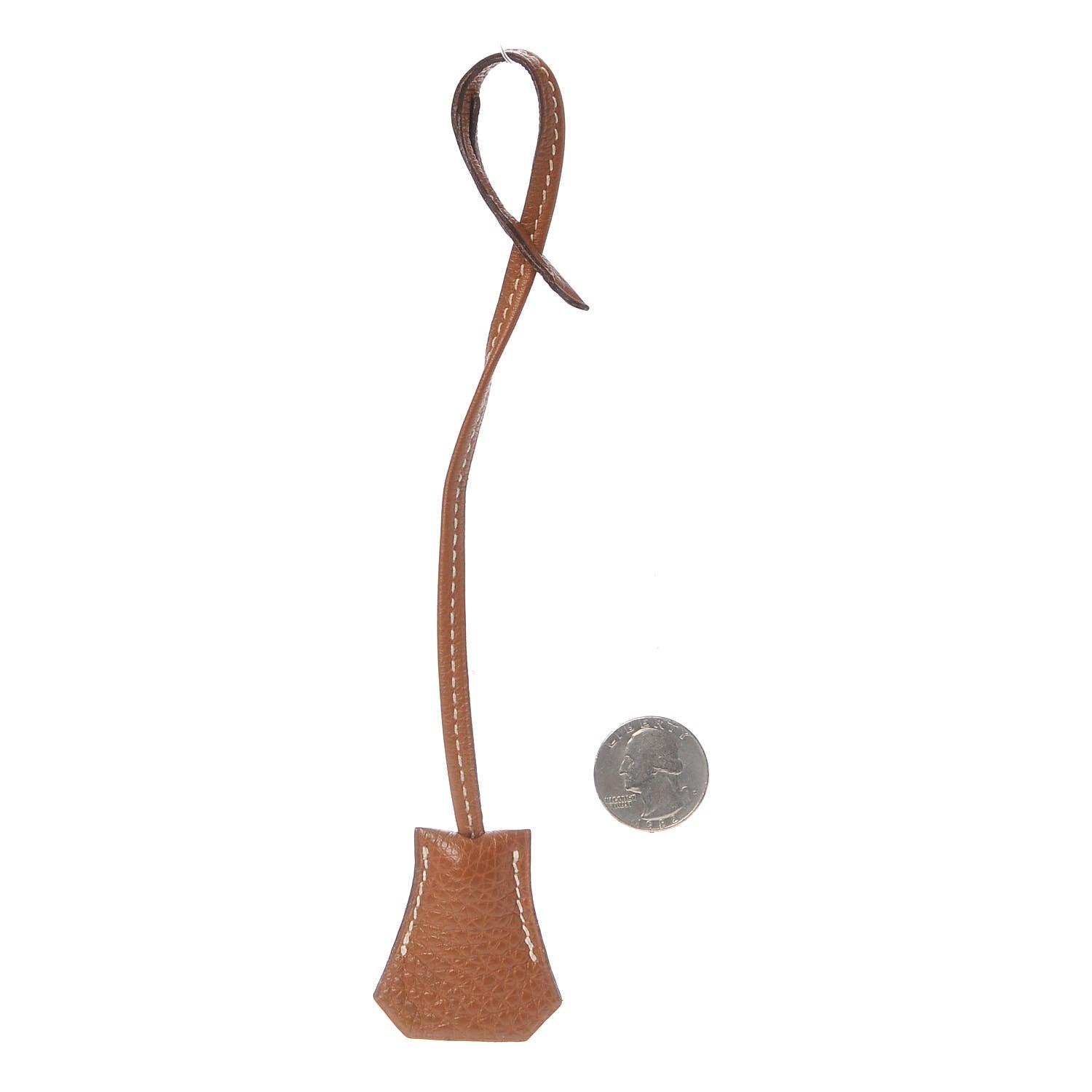 Hermes Taurillon Clemence Clochette Gold 2 of 3
