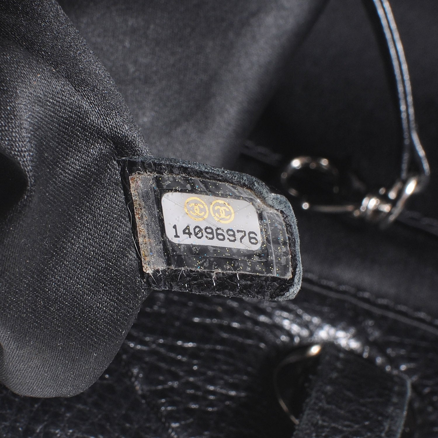 Chanel Glazed Calfskin Large On The Road Tote Black 8 of 8