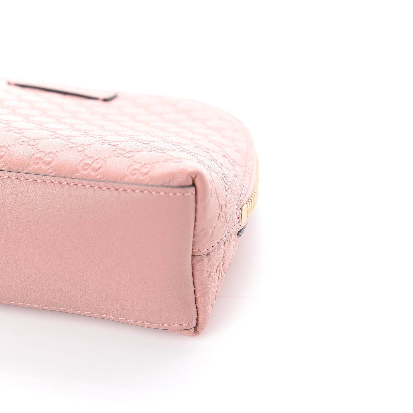 Microguccissima GG Pouch Cosmetic Case Soft Pink
