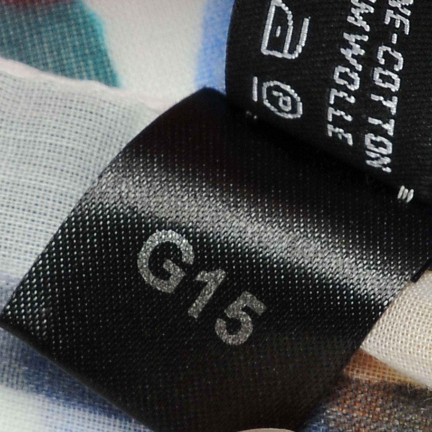 Chanel Cotton Camellia Square Scarf Multicolor 7 of 7