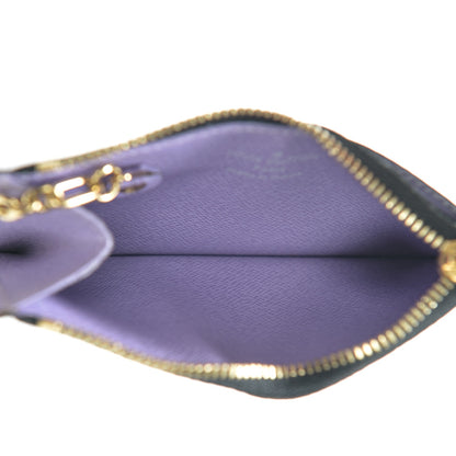 Louis Vuitton Monogram Multicolor Key Pouch Black Violet 5 of 6
