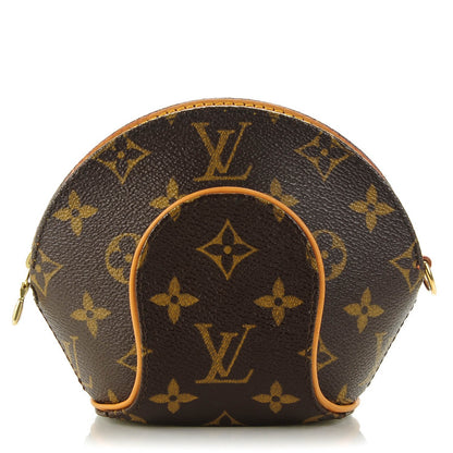 Louis Vuitton Monogram Mini Ellipse Wristlet Clutch 1 of 7