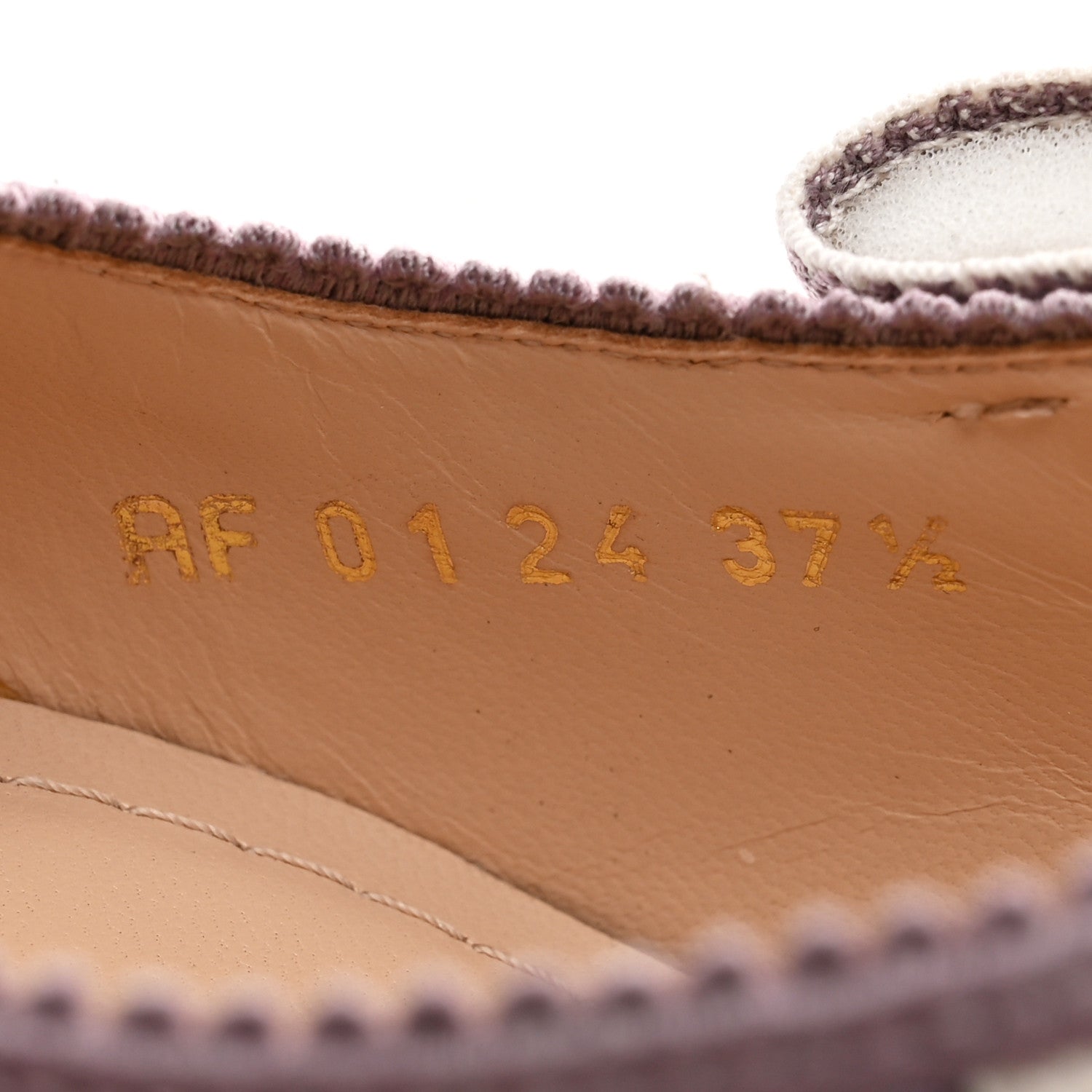 Christian Dior Canvas Embroidered 4 Saisons Embroidered J'Adior Slingback Pumps 37.5 Lilac Multicolor 9 of 9