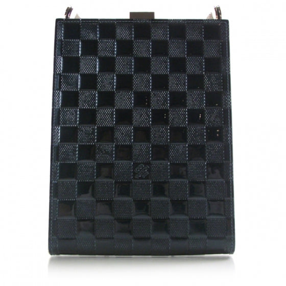 Damier Vernis Cabaret Club Bag Blue