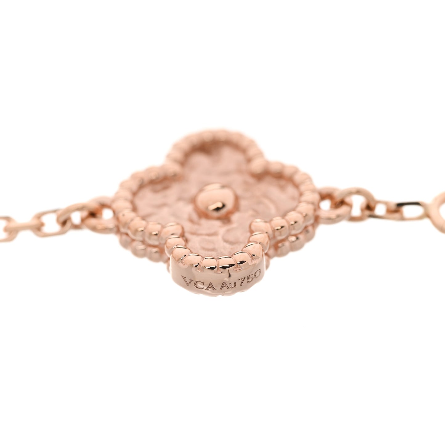 18K Rose Gold 6 Motifs Sweet Alhambra Bracelet
