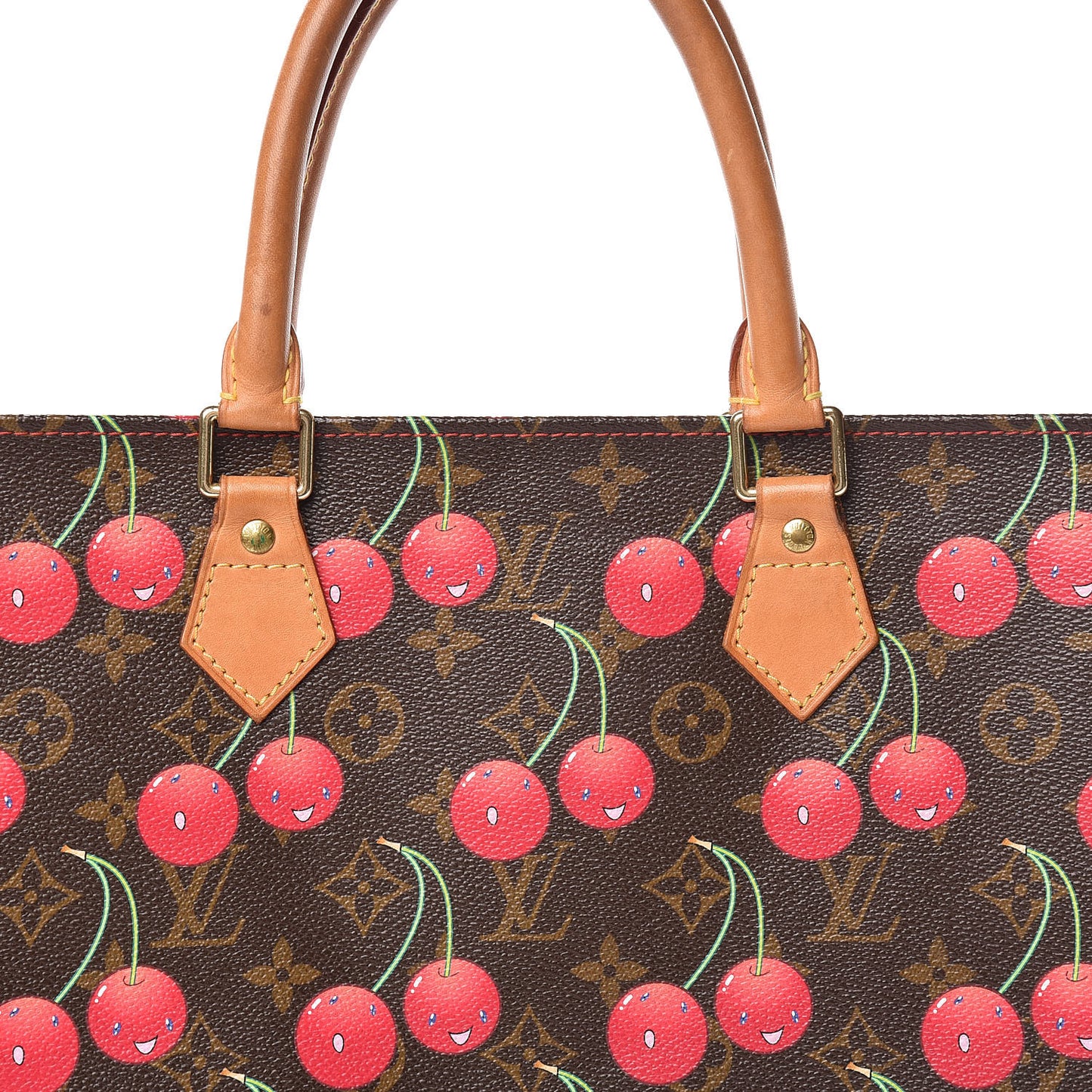 Monogram Cerises Sac Plat