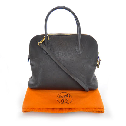 Hermes Togo Bolide 35 Chocolate 3 of 11