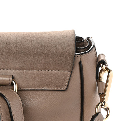 Chloe Suede Calfskin Medium Faye Backpack Motty Grey 11 of 21
