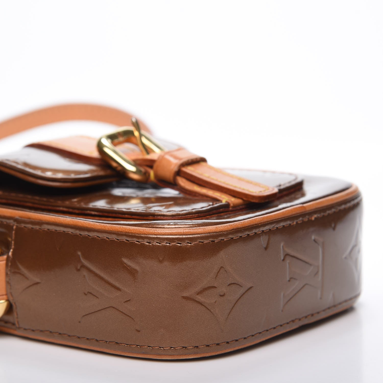 Louis Vuitton Vernis Christie PM Bronze 6 of 12