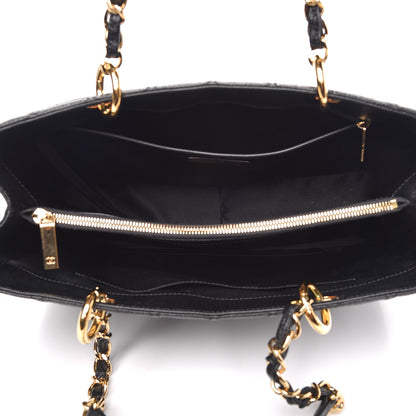 Chanel Caviar Quilted Grand Shopping Tote GST Black 5 of 10