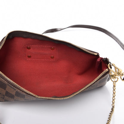 Louis Vuitton Damier Ebene Eva Clutch 5 of 8