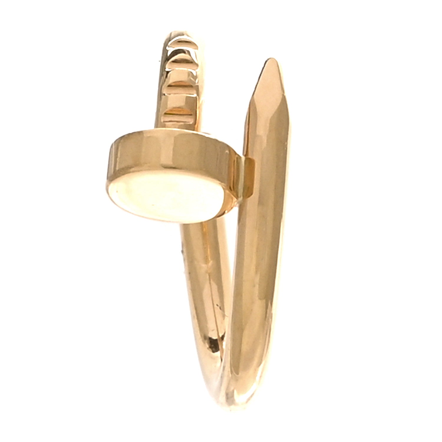Cartier 18K Yellow Gold Juste Un Clou Single Hoop Earring 1 of 5