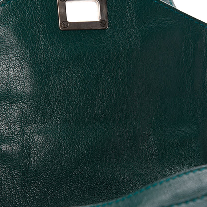 Proenza Schouler Lambskin PS1 Mini Pouch Messenger Bag Teal 11 of 12