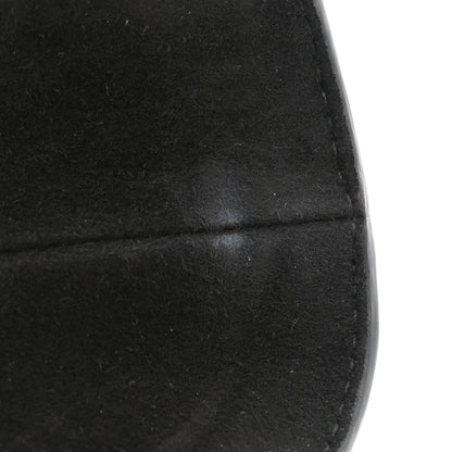 Christian Dior Calfskin New York Saddle Bag With Strap Black Multicolor 11 of 13