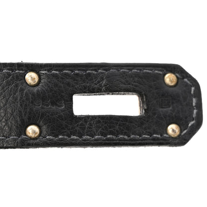 Hermes Taurillon Clemence Jypsiere 31 Bleu Indigo 7 of 16