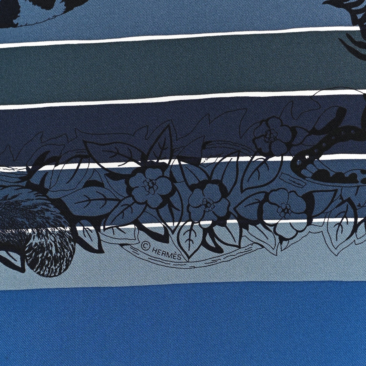 Hermes Silk Jungle Love Rainbow Scarf 90 4 of 6