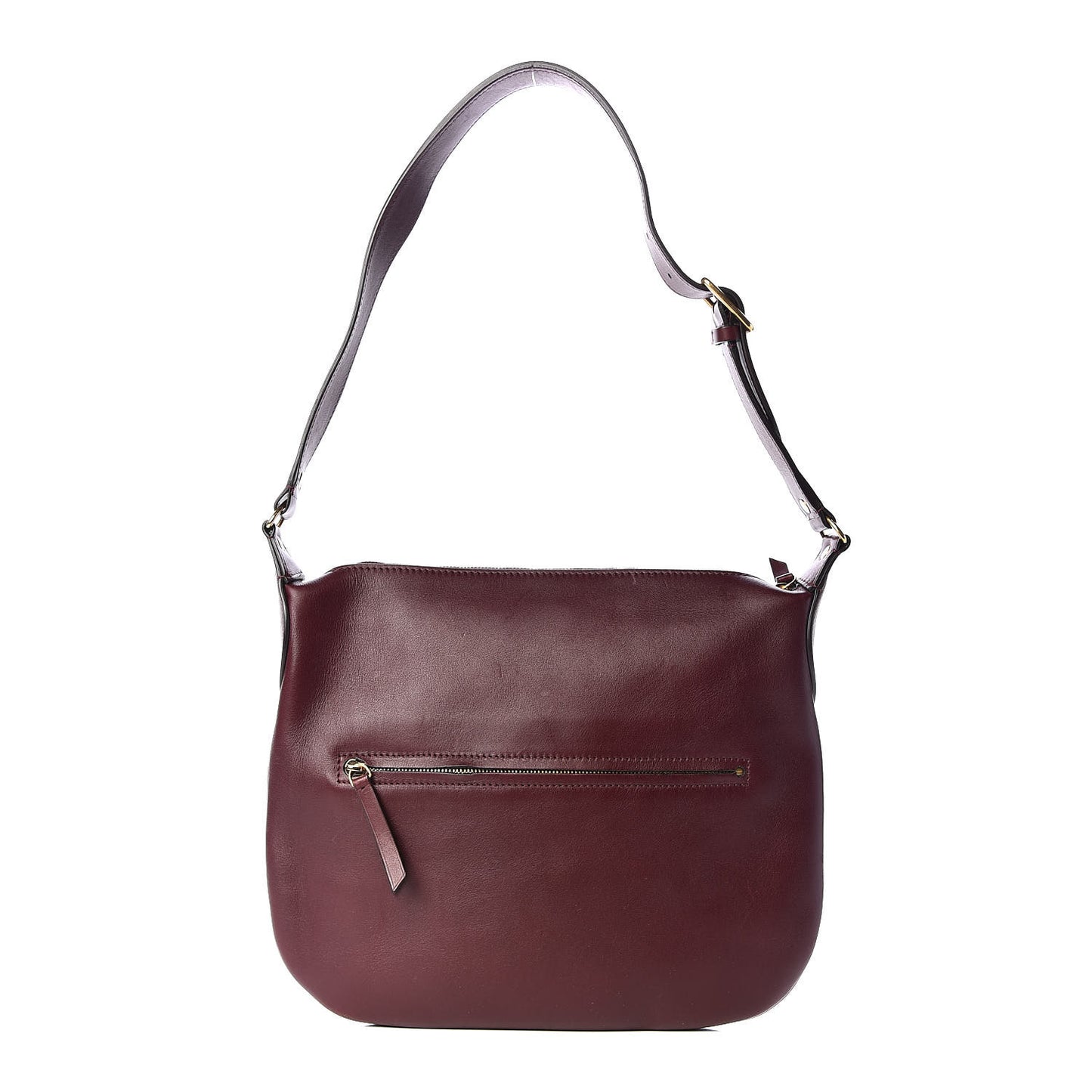 Lambskin Hobo Burgundy