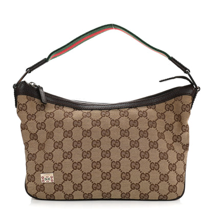 Gucci Monogram Medium Pop Hobo Dark Brown 1 of 11