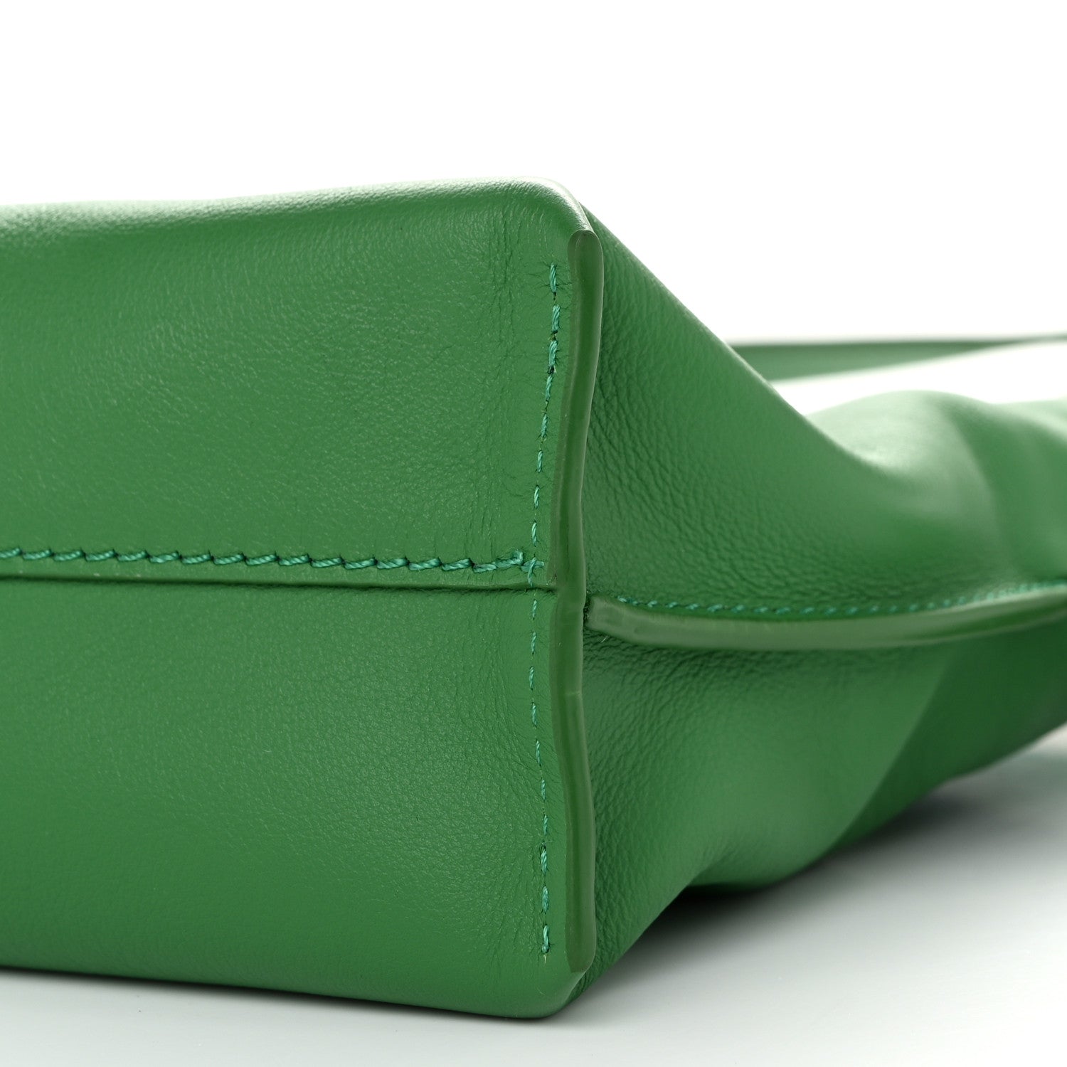 Loewe x SUNA FUJITA Nappa Bunny Mini Flamenco Knot Clutch Tropical Green 9 of 10