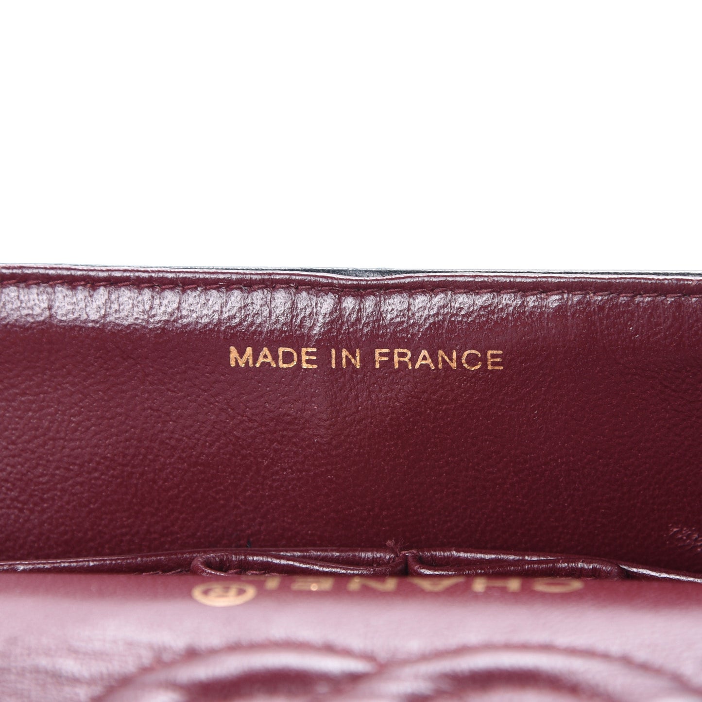 Lambskin Quilted Small Double Flap Black