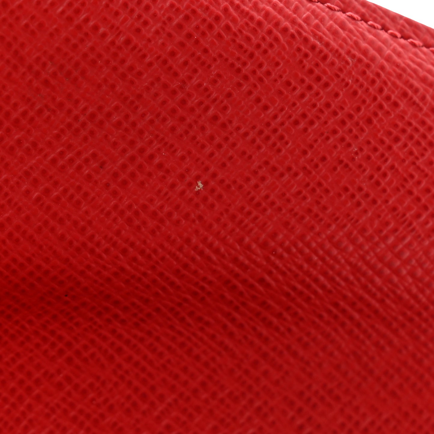 Damier Ebene Josephine Wallet Red