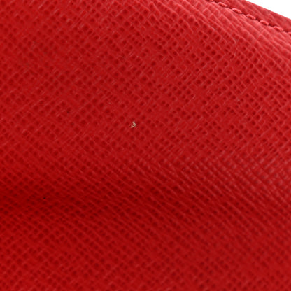 Louis Vuitton Damier Ebene Josephine Wallet Red 12 of 13