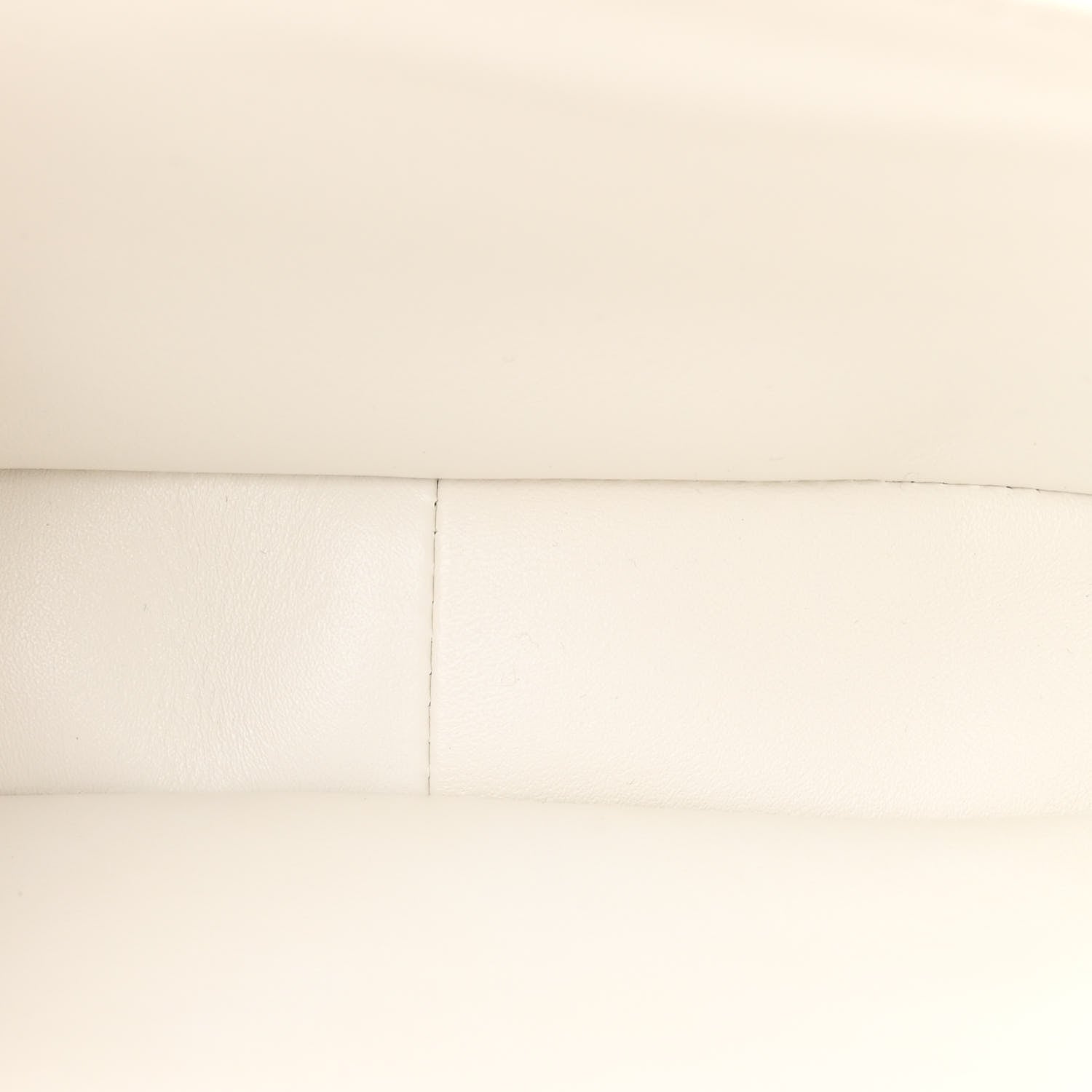Celine Shiny Calfskin Teen Triomphe Arctic White 5 of 10