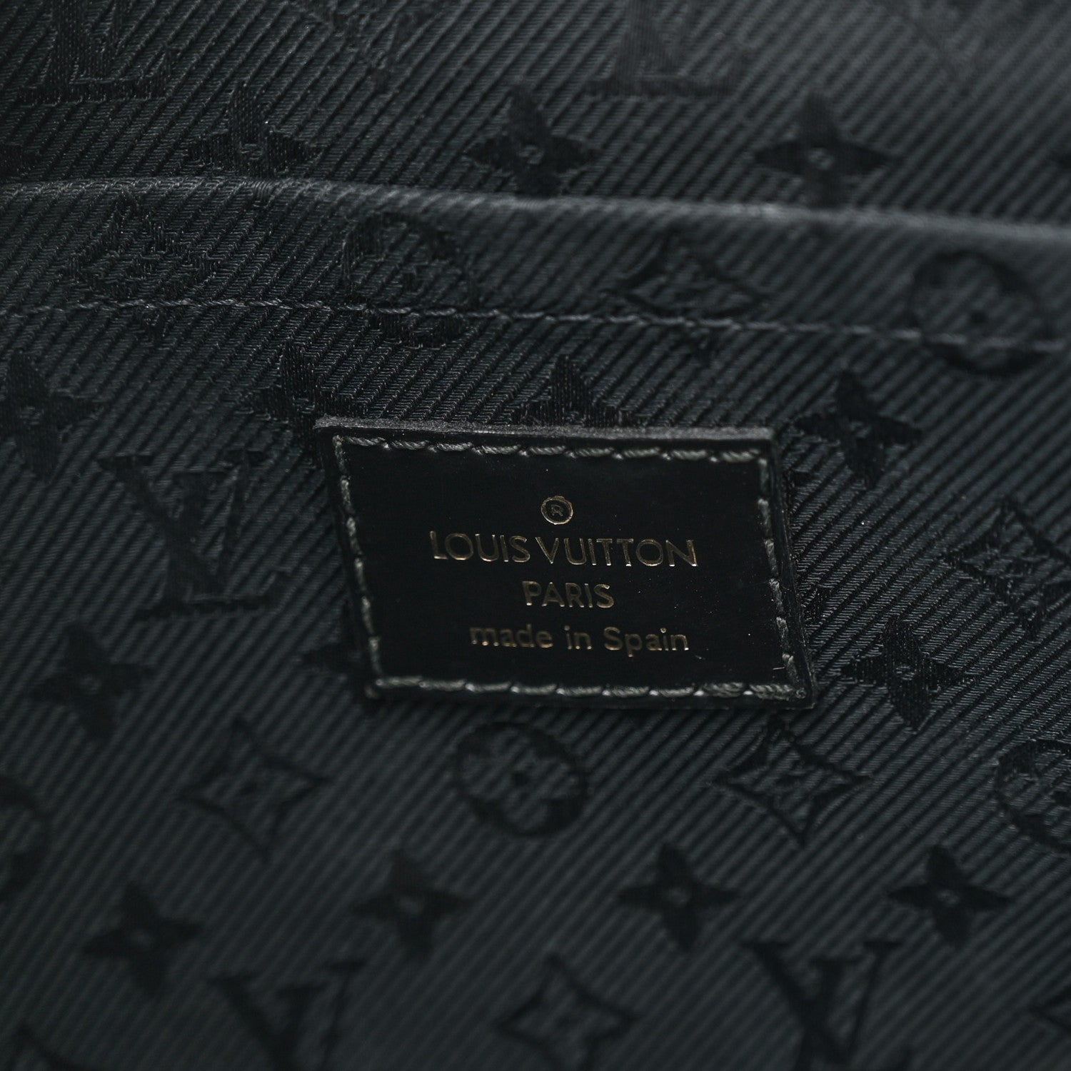 Louis Vuitton Suede Stamped Havane Bowler GM Grey 6 of 10