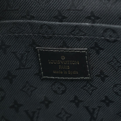 Louis Vuitton Suede Stamped Havane Bowler GM Grey 6 of 10
