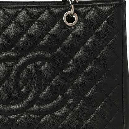 Chanel Caviar Quilted Grand Shopping Tote GST Black 11 of 11