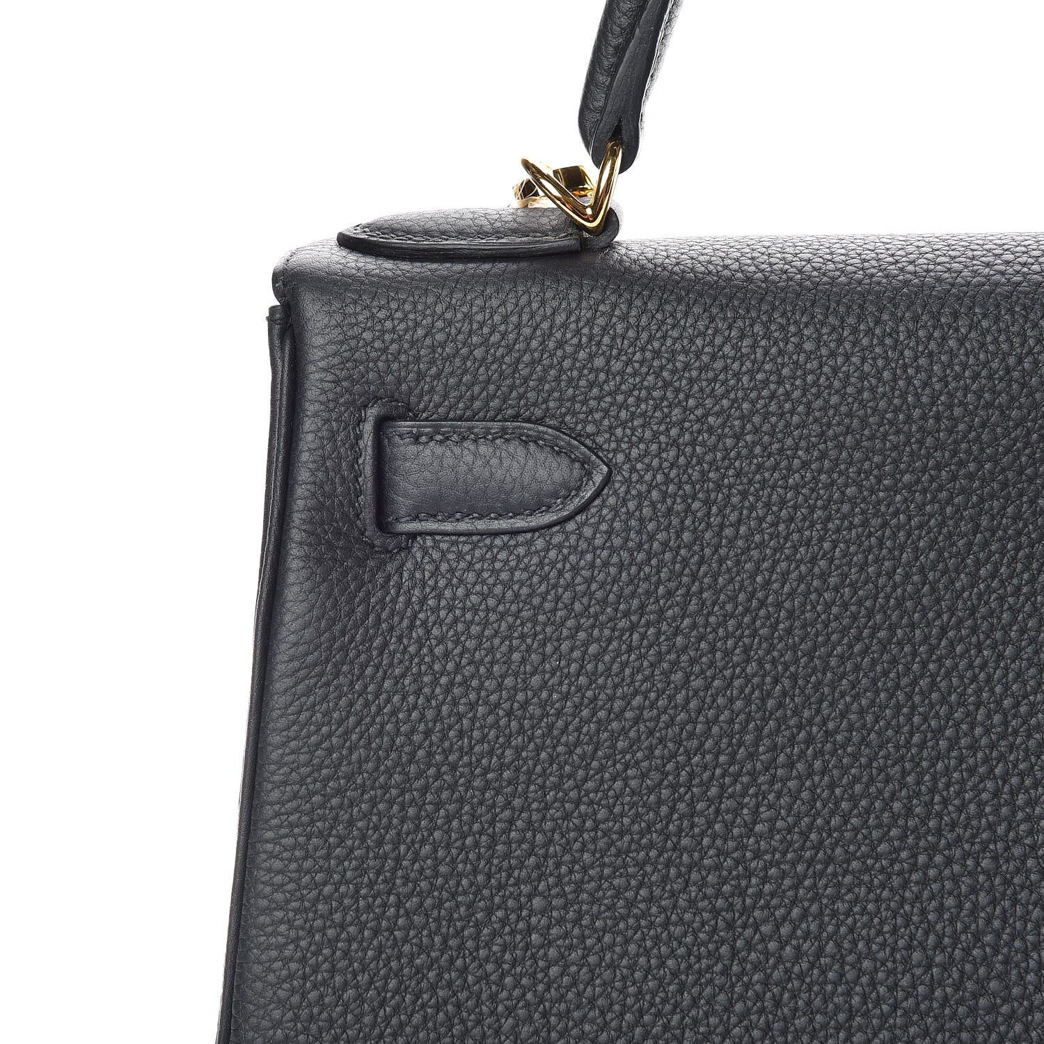 Hermes Togo Kelly Retourne 28 Black 19 of 42